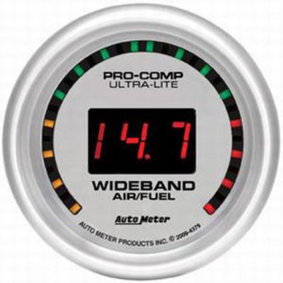Auto Meter Ultra-Lite Wide Band Air Fuel Ratio Kit, 2-1/16 Inch - 4379